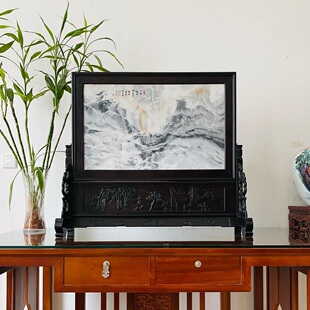 画面天然大理石画工艺品 饰摆件客厅大自然造就 源于新款 民族风装
