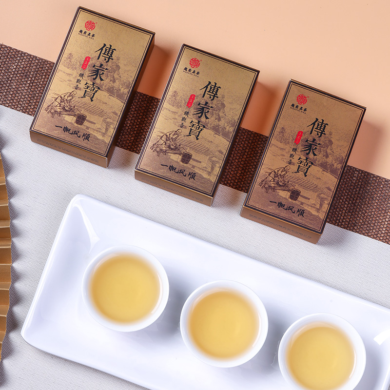 魏荫名茶安溪铁观音特级乌龙茶传家宝浓香型传统手工茶袋装试喝