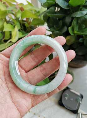 a货飘阳绿翡翠手镯性价比