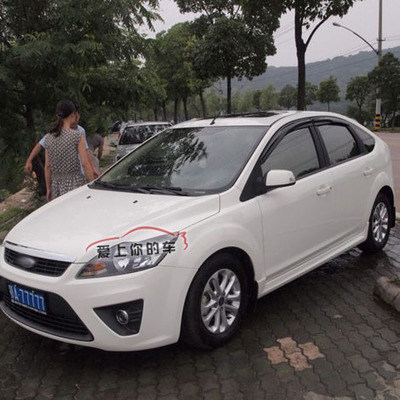 2011款福克斯晴雨挡 新福克斯雨挡 福克斯两厢雨眉 加厚无限款