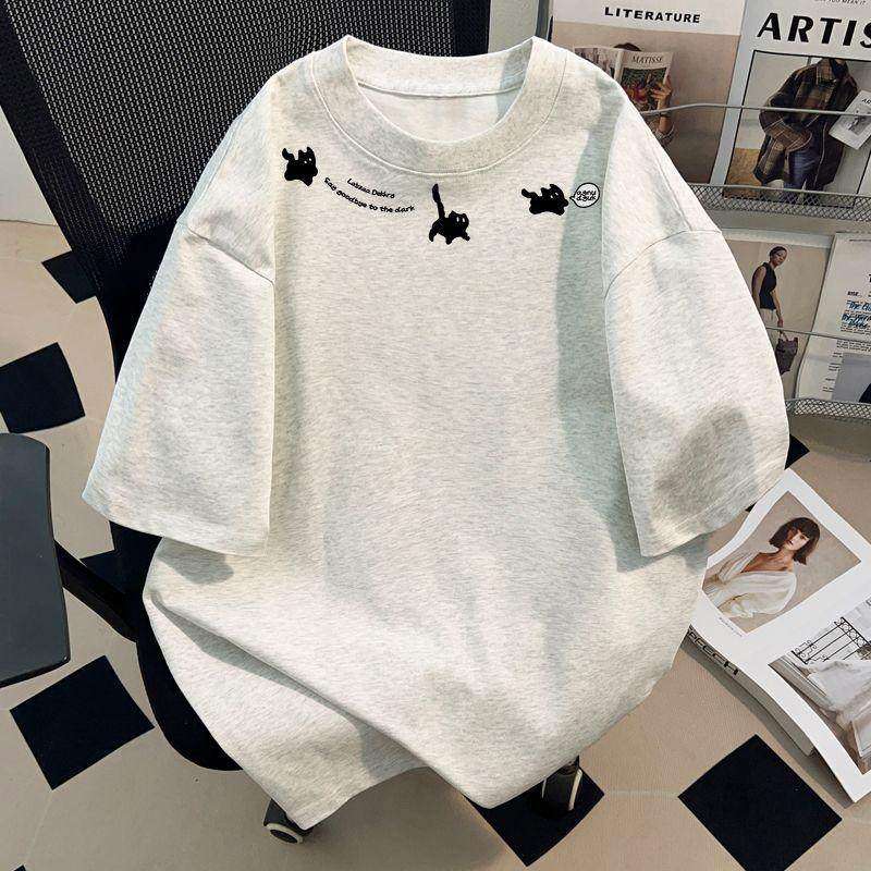 奥特莱斯~专柜捡漏清仓男女情侣新款百搭休闲春夏宽松印花短袖t恤,男装,时尚防晒服,淘宝优惠券,粉丝福利购,淘宝优惠卷