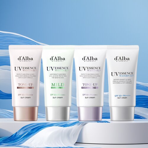 d‘Alba 黛尔珀白松露隔离防晒霜妆前乳保湿清爽提亮SPF50+正品