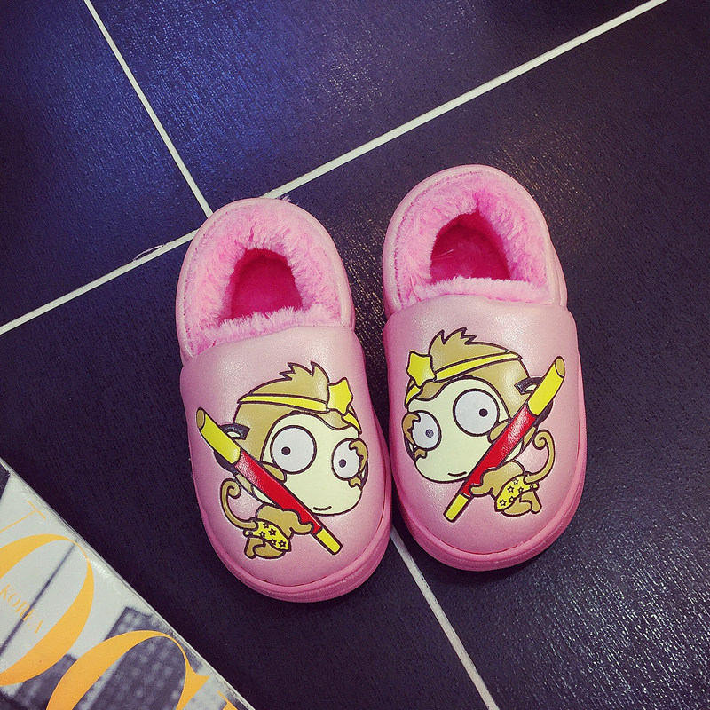 Chaussons enfants en autre pour hiver - semelle caoutchouc Wear - Ref 1031108 Image 5