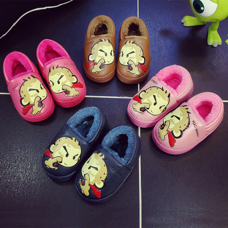 Chaussons enfants en autre pour hiver - semelle caoutchouc Wear - Ref 1031108 Image 1