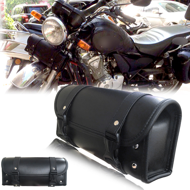 摩托车复古侧边包挂包哈雷奔达太子 电动车机车改装车头包工具包