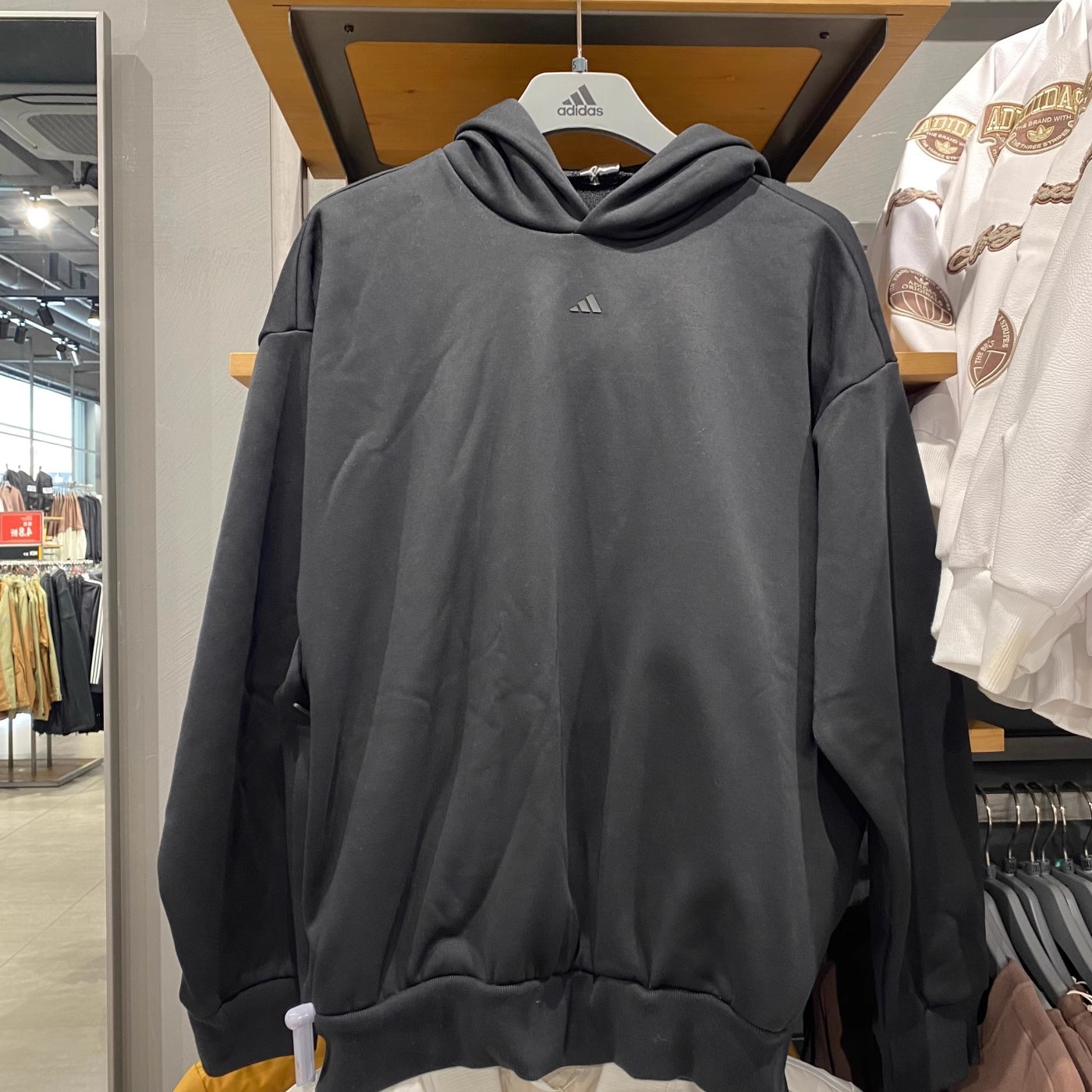 篮球运动热身保暖连帽卫衣