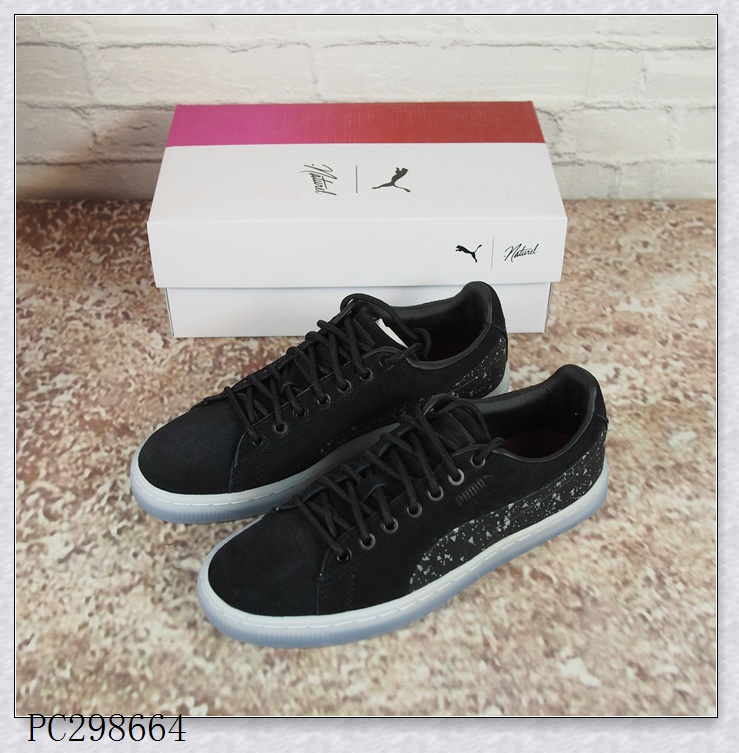 Puma休闲板鞋麂皮保暖水晶底