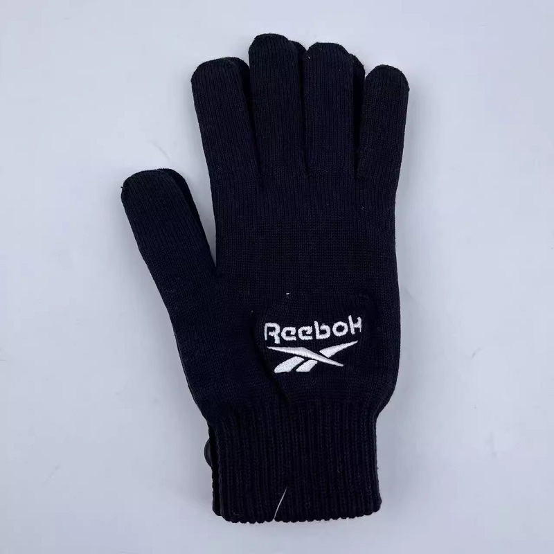 锐步Reebok 男女中性秋冬保暖透气针织棉线手套 GD0486