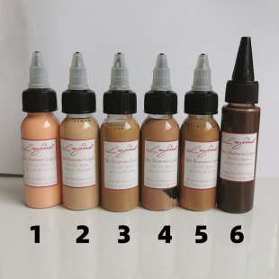 影视特效化妆防水防蹭酒精油彩乳胶假皮上色皮肤伤效伤疤喷枪颜料