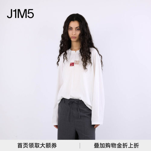 VVNK设计师长袖圆领T恤