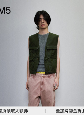 J1M5买手店 STRUCTURA 25春夏 油蜡工装马甲 设计师品牌