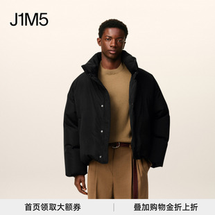 宽松下摆立领棉服 25秋冬 设计师品牌 AMI J1M5买手店