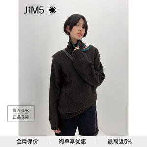 J1M5买手店 Y/PROJECT 22秋冬新品经典双领宽松毛衣高领设计师女