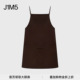 J1M5买手店 设计师品牌 双面呢吊带连衣裙 IMMI 26早春新品