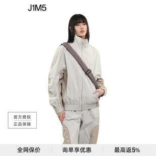 拼色梭织运动外套休闲宽松 23春夏新品 LUKEWARMPEOPLE J1M5买手店