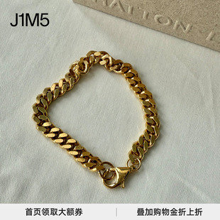 J1M5买手店 LABS 金色古巴手链 设计师品牌 HATTON