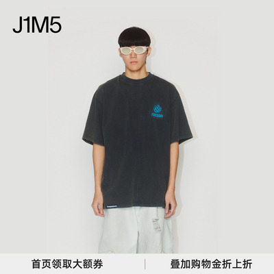 NAMESAKE萨瓦宽松洗水短T恤