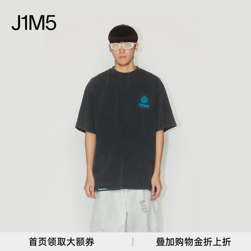 NAMESAKE萨瓦宽松洗水短T恤