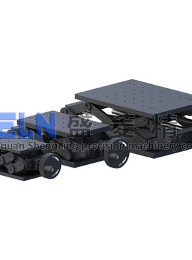 售LZJ0814/1016/1622/粗调大行程剪刀式升降台Z轴手动位移平台