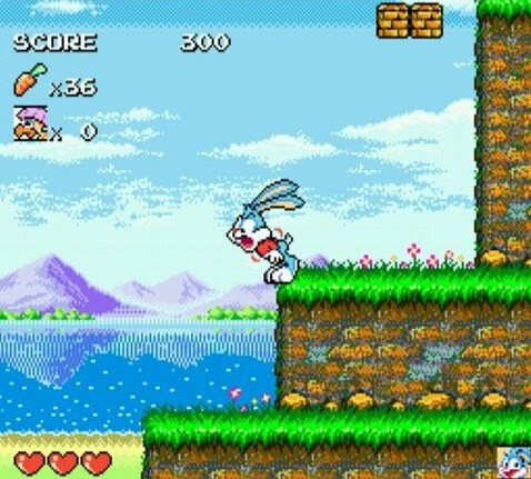 宾尼兔兔宝宝大冒险 世嘉机专用游戏卡MD黑卡16位世嘉黑卡