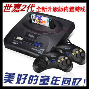 世嘉游戏机世嘉2代游戏机16位对打游戏卡魂斗罗幽游白书怒之铁拳