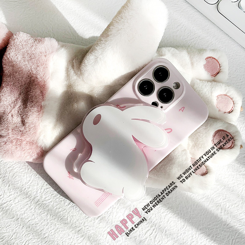 HAPPY原创可爱蹲蹲兔便便气囊磁吸小众手机支架苹果安卓通用个性,3C数码配件,手机支架/手机座,淘宝优惠券,粉丝福利购,淘宝优惠卷