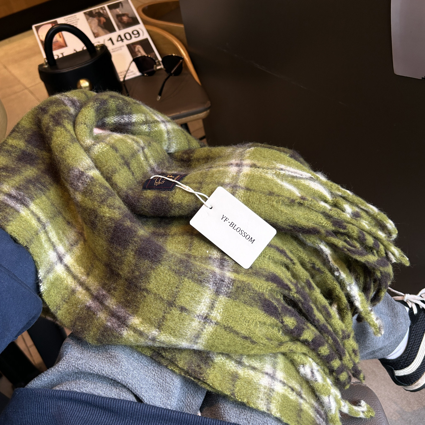 围巾女冬季新款韩系亲肤加厚拼色格子披肩搭配百搭洋气仿羊绒围脖,服饰配件/皮带/帽子/围巾,围巾/丝巾/披肩,淘宝优惠券,粉丝福利购,淘宝优惠卷