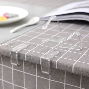 家用透明台布夹餐布固定桌布夹桌布防滑防皱固定夹家