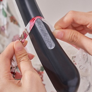 衣架防滑贴软胶防滑皮服装 店专用实木亚克力水晶衣架防脱落透明条