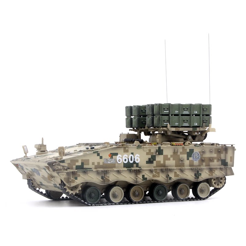unistar中国红箭aft10反坦克导弹发射车沙漠数码迷彩成品模型1/72