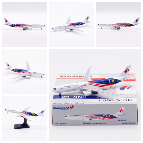 AV4406马航A3301/400客机模型