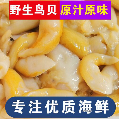 大连海鲜野生开背鸟贝肉石垣贝鸟蛤新鲜刺身现扩750克顺丰包邮