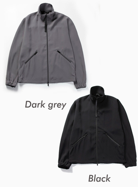 N.HOOLYWOOD  COMPILE BLOUSON日产拉链立领剪裁落肩宽松运动夹克