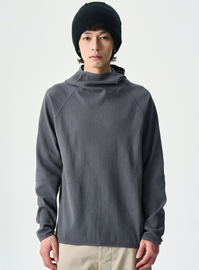 GDW卫衣日系潮牌小众宽松户外轻量华夫格轻薄连帽套头衫长袖