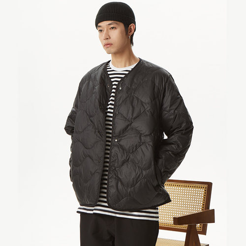 防风防泼水双面穿羽绒服