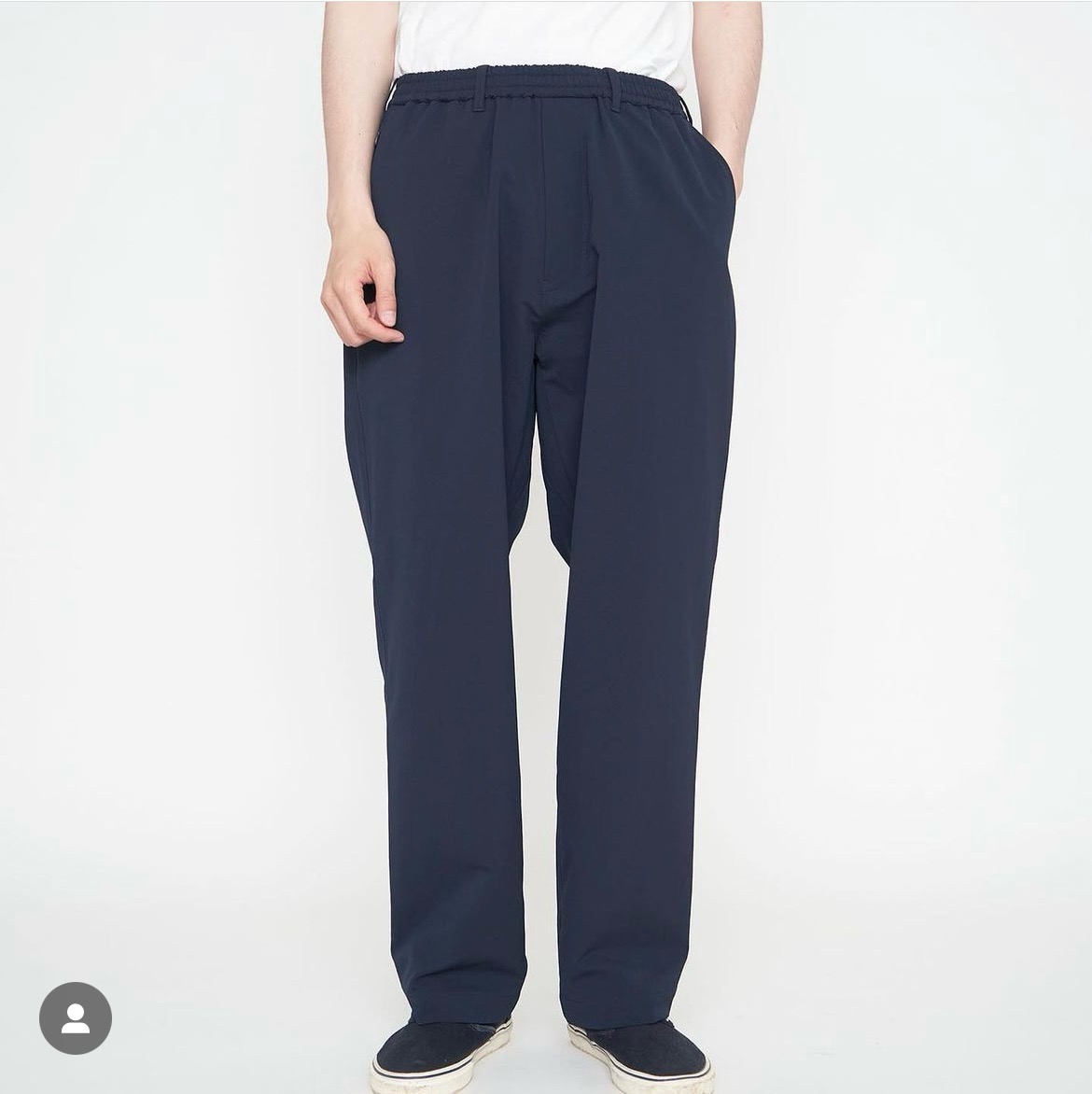 nana alphadry wide easy pants日系西裤户外机能速干直筒长裤男