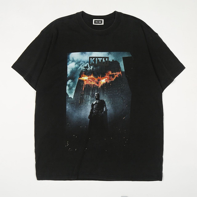 KITH X BATMAN DARK KNIGHT TEE蝙蝠侠联名短袖圆领宽松美式T恤男