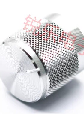 铝旋钮15x13MM菠萝斜纹音响声卡6mm花轴孔编码器开关帽铝合金旋钮