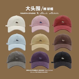新款 韩国爆款 大头围软顶棒球帽显脸小鸭舌帽 仅开一波 宠粉福利