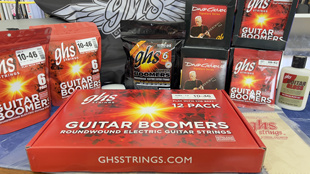 ghs电吉他美产GHS BOOMERS镀镍缠绕6套装电吉他琴弦