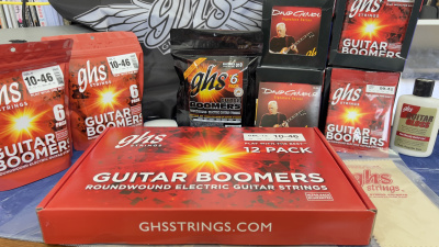 ghs电吉他美产GHS BOOMERS镀镍缠绕6套装电吉他琴弦