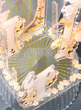 芯陌亚克力立牌 梦时轨迹系列 二次元桌面摆件吧唧装饰摆台立牌