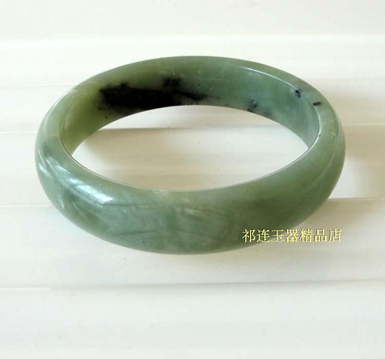 祁连玉精品手镯 天然玉石手镯 彩玉手镯 酒泉玉镯 玉手镯