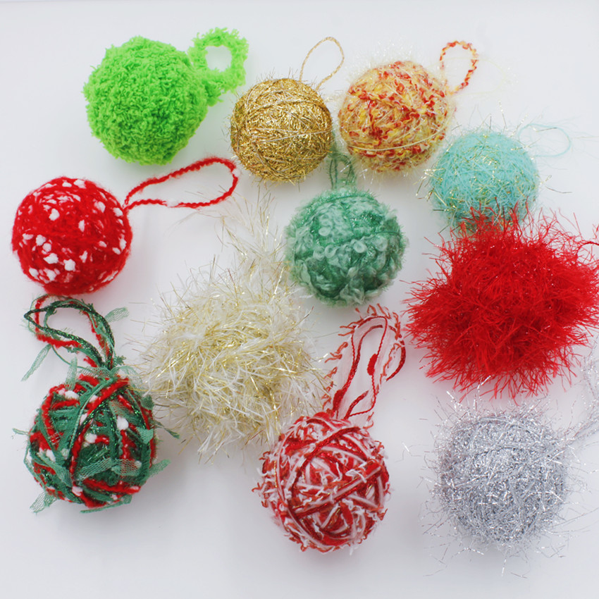 复古毛线球手工绕线手混线原创