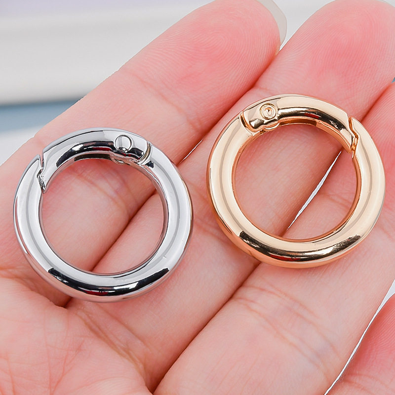 弹簧圈钥匙扣箱包金属圆形弹簧扣万能扣手工DIY饰品手机链配件,饰品/流行首饰/时尚饰品新,扣,淘宝优惠券,粉丝福利购,淘宝优惠卷