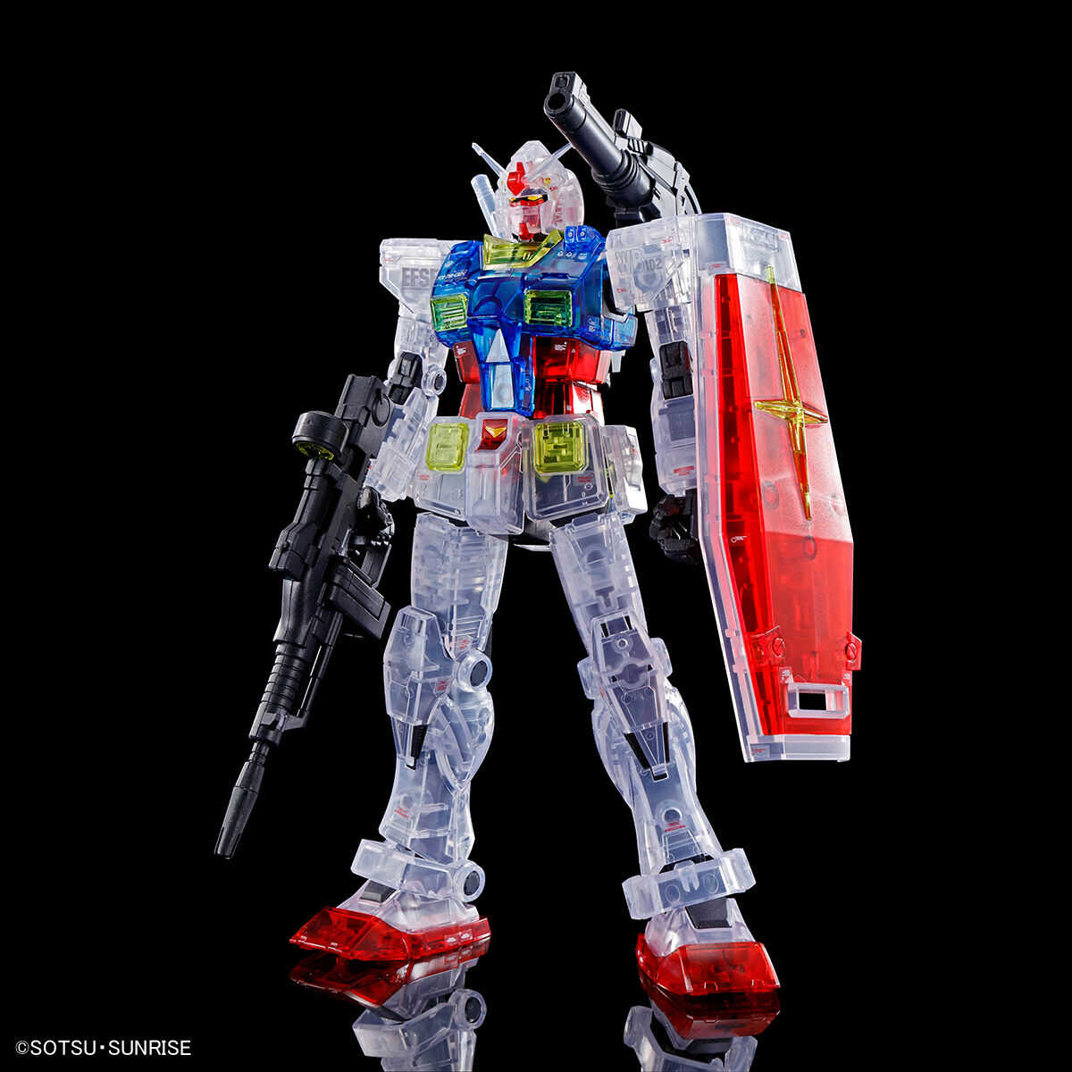 万代 HG GTO 元祖高达 RX-78-02 基地限定彩色透明 全新现货