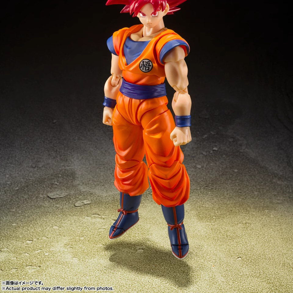 万代 SHF 龙珠 超级赛亚人之神孙悟空 -正确的心带来赛亚人的神-