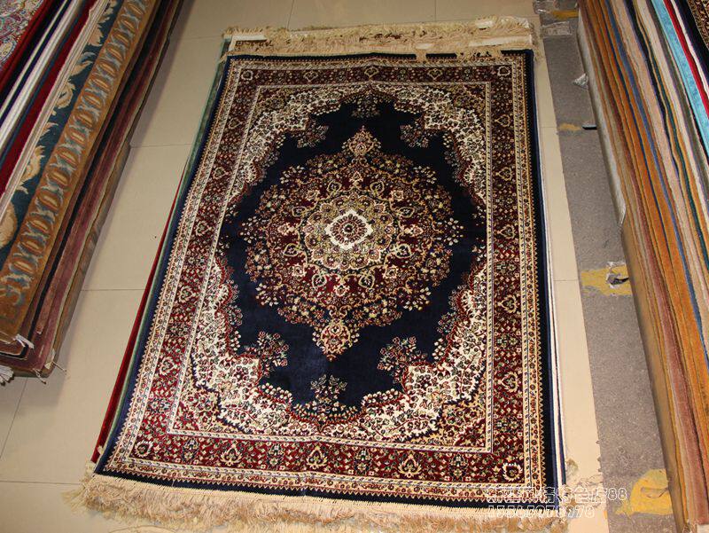 地毯地垫欧式长方形沙发客厅花卉茶几复古