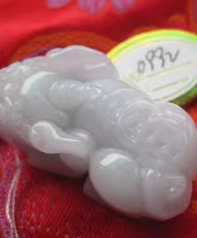 【天下第一财神庙81天养出来的招财玉貔貅】B00992A货