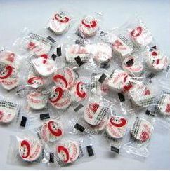 专营带防伪糖果5个压缩面膜纸